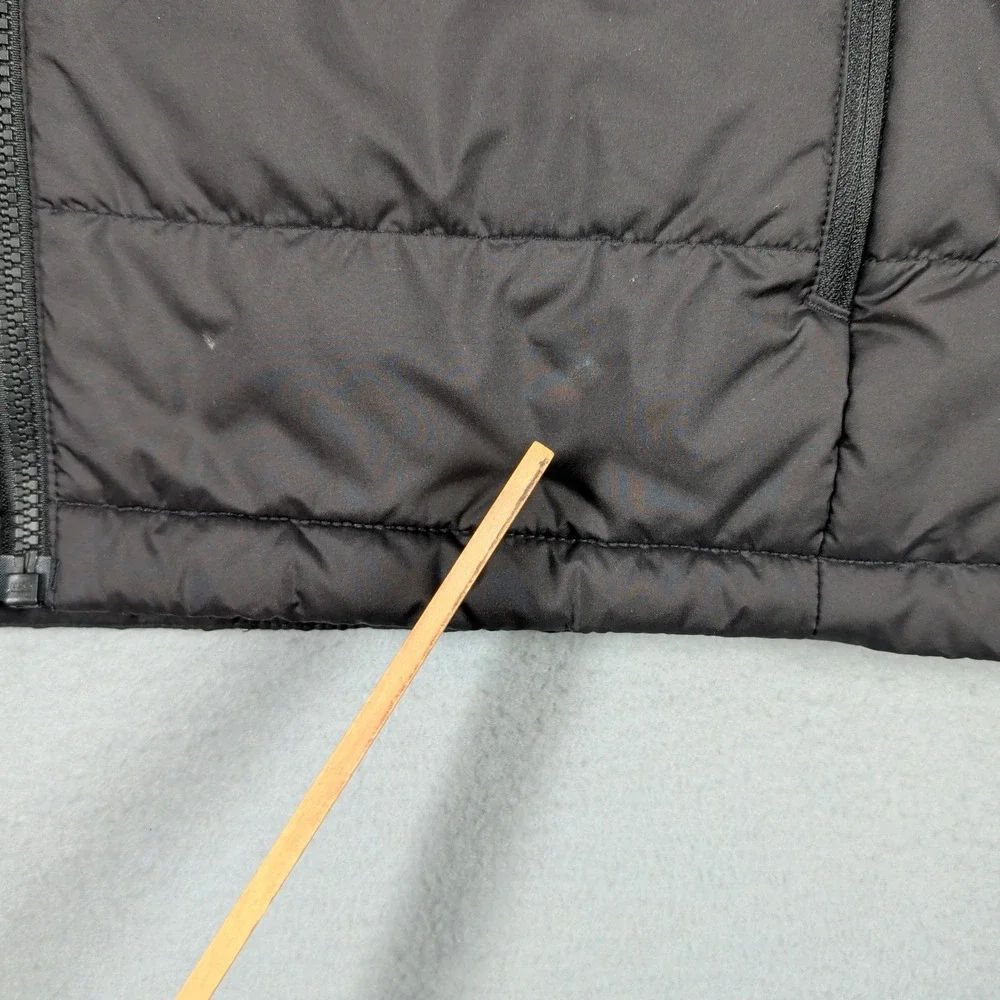 The North Face Puffer Jacket Mens XXXL‎ Black SC Aviation Quilted Full Zip Coat